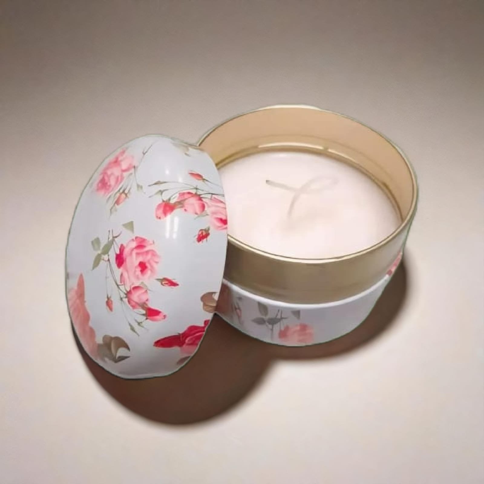 Dome Tin Container candle