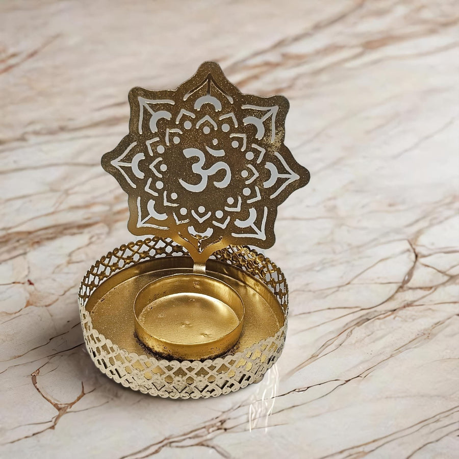 Designer Metal T- lite Holder