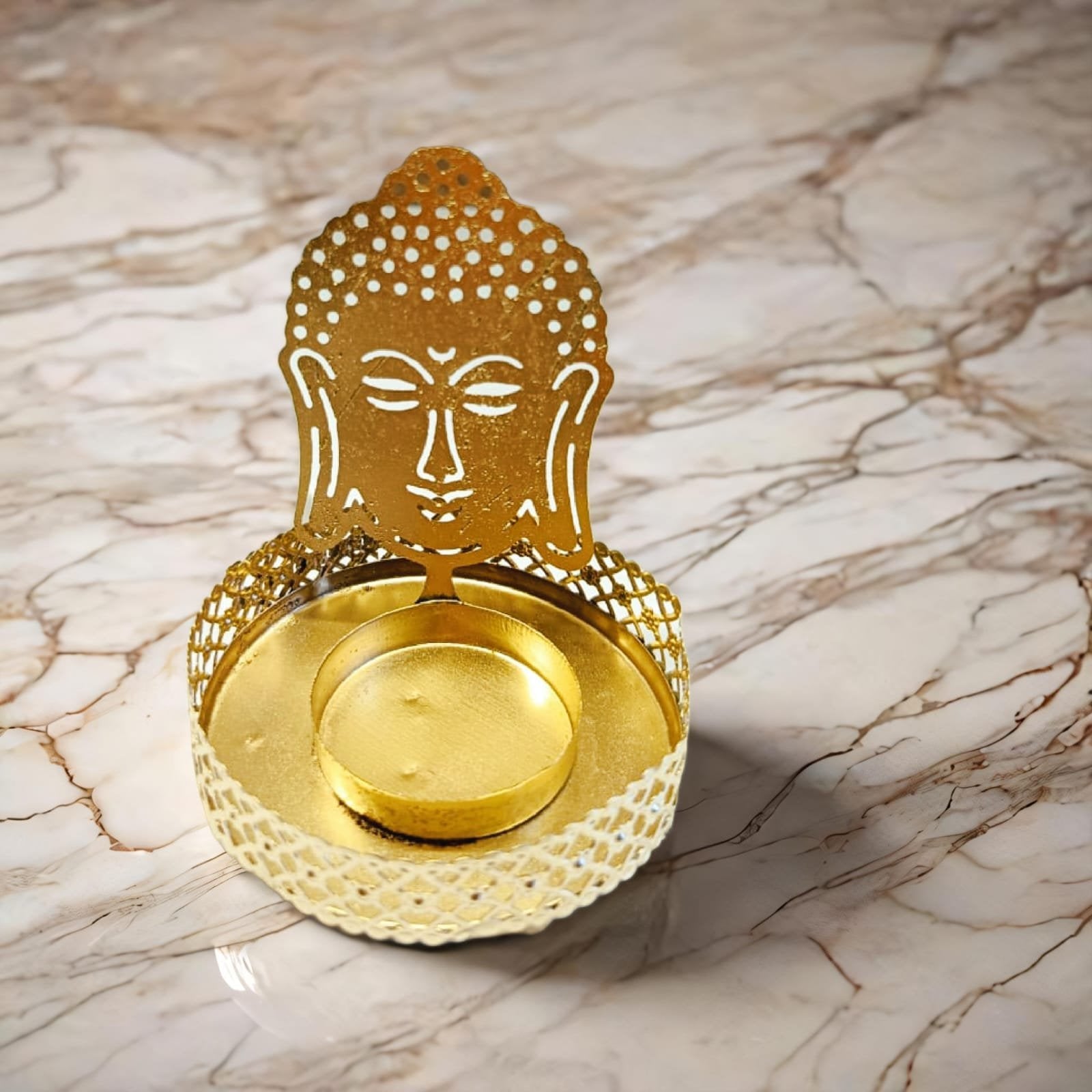 Designer Metal T lite Holder