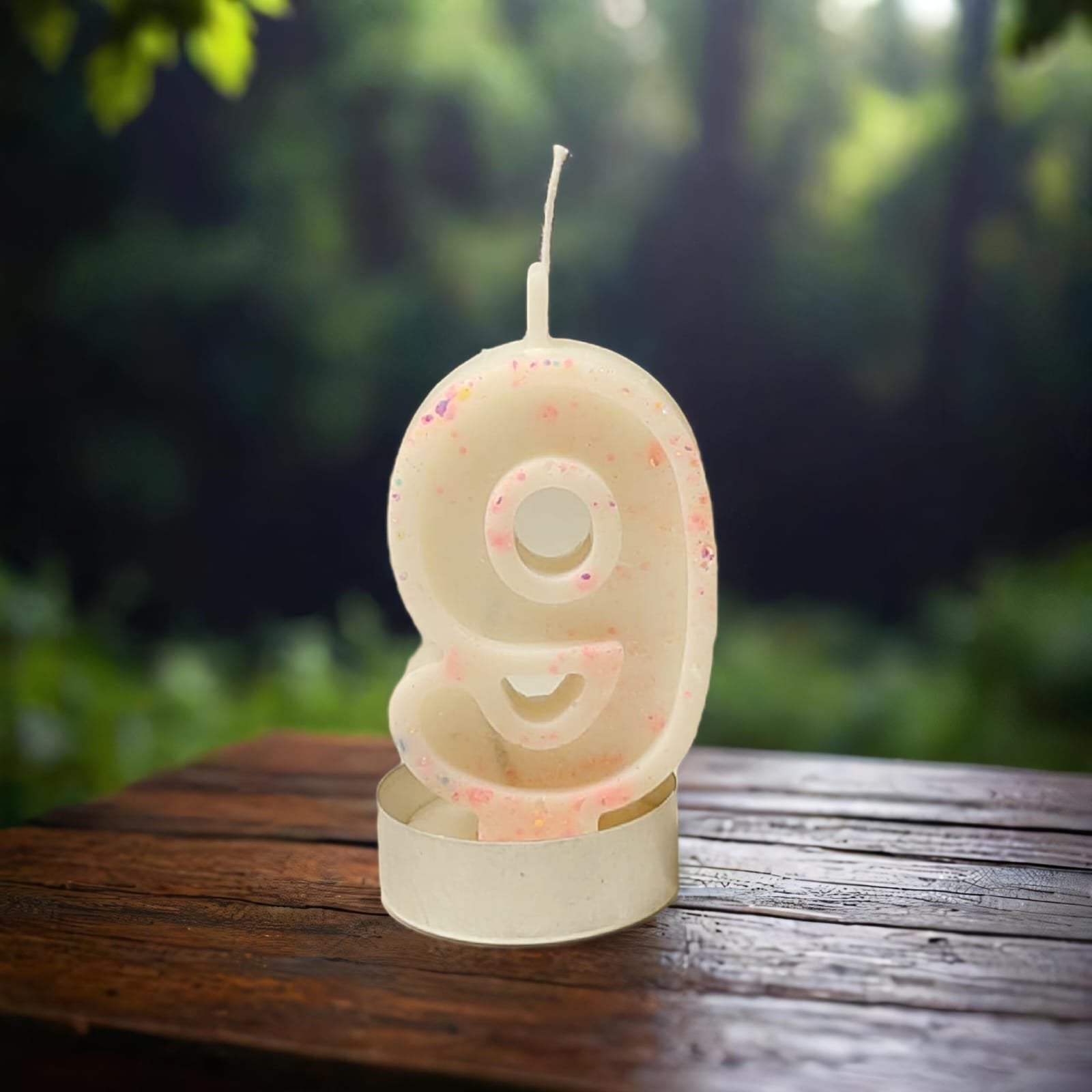 Number 9 Candle