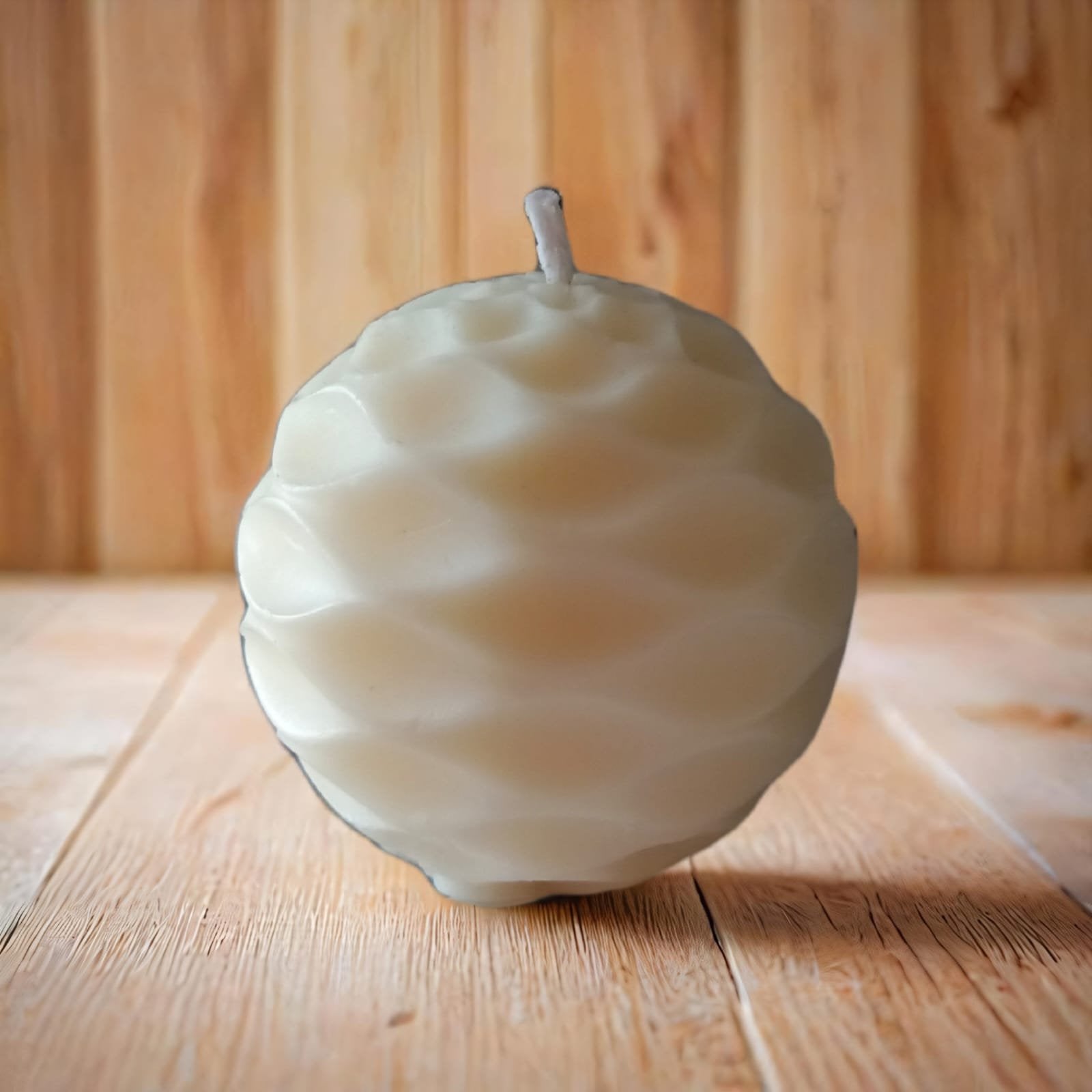 Frosted Sphere candle