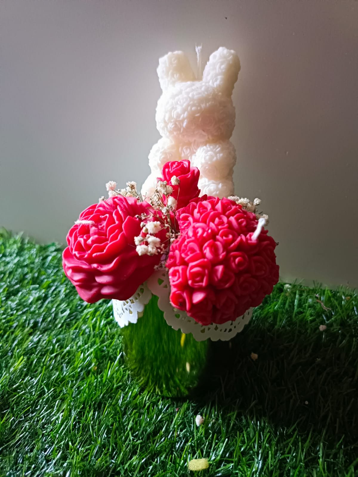 Flowers in a Golden Tin