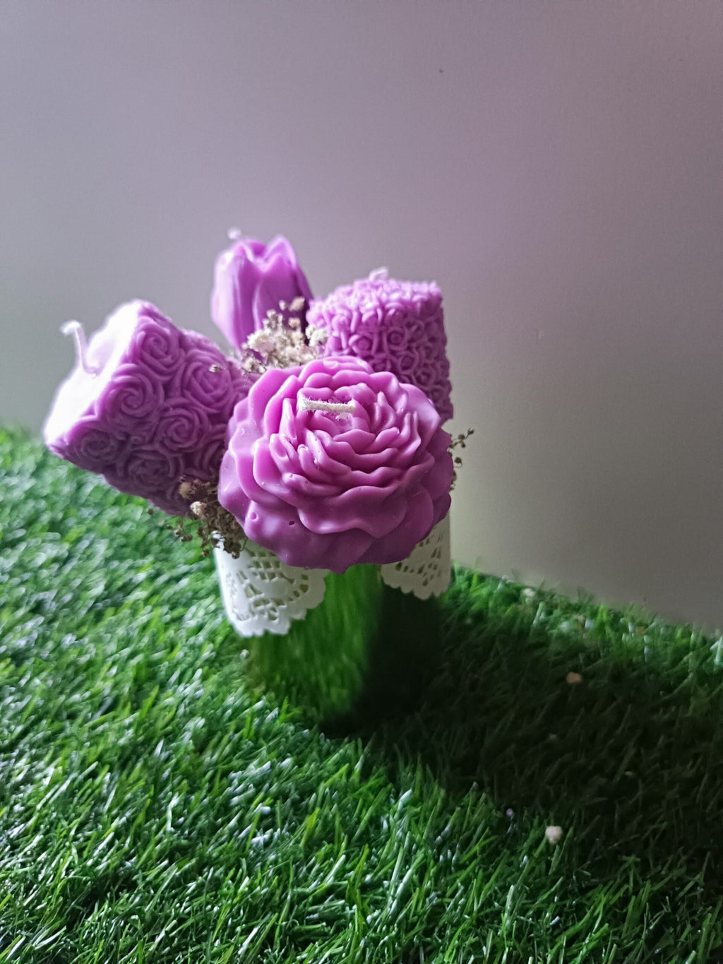 Flowers in a Golden Tin