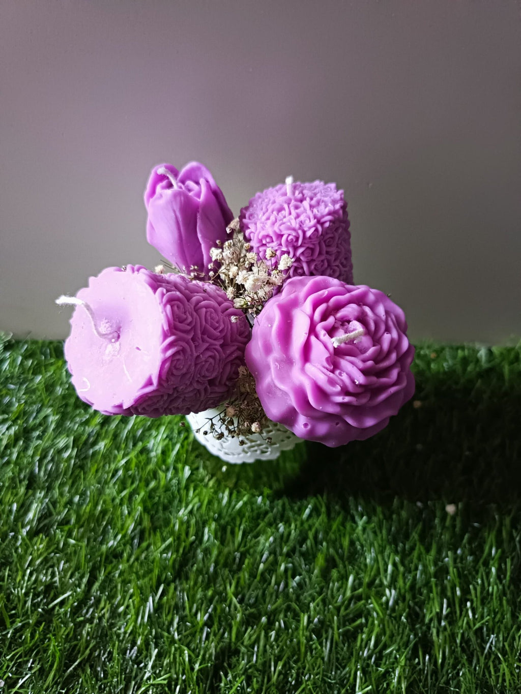 Flowers in a Golden Tin