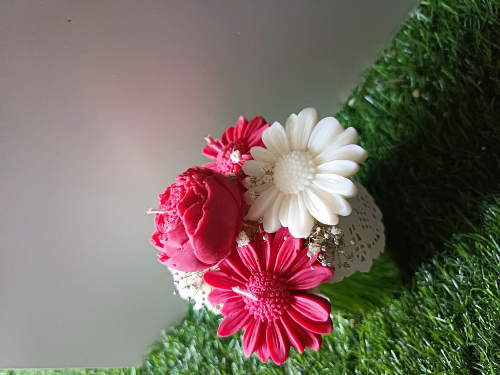 Flowers in a Golden Tin