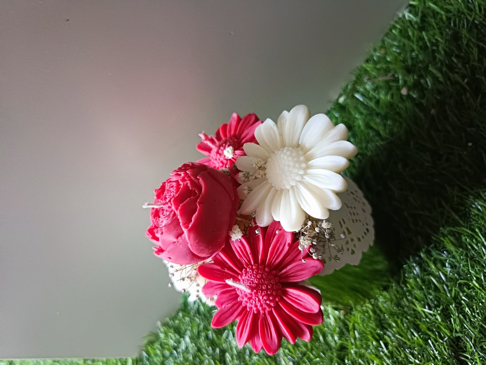 Flowers in a Golden Tin