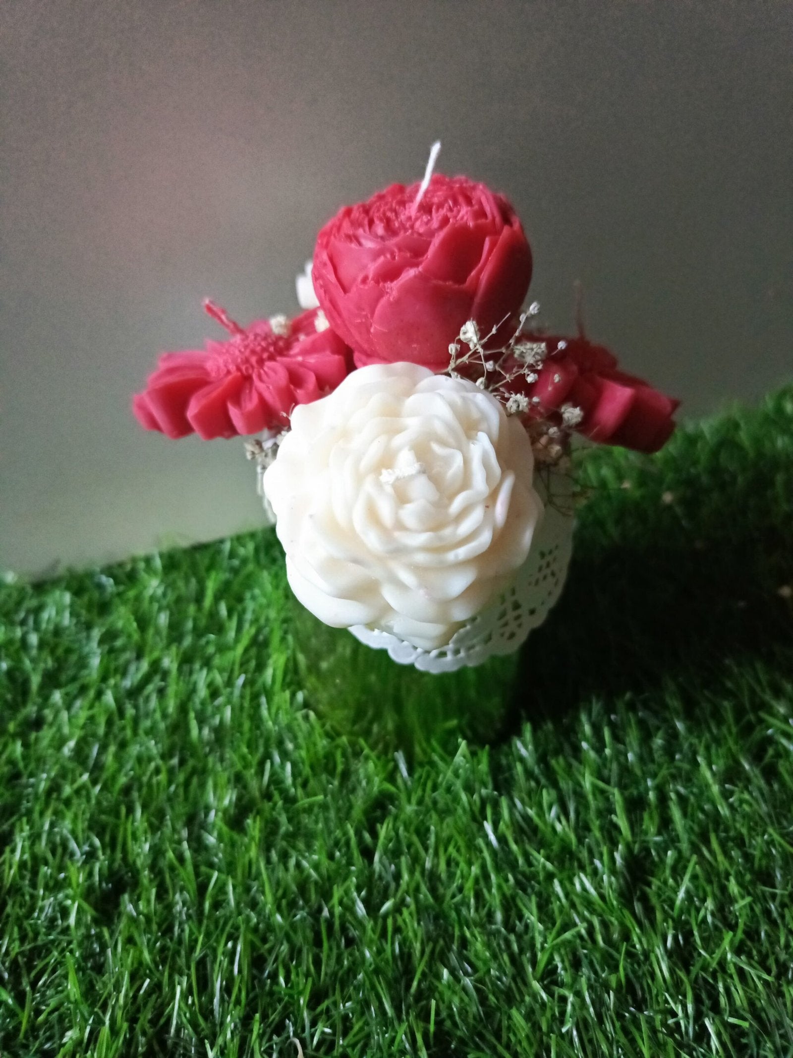 Flowers in a Golden Tin