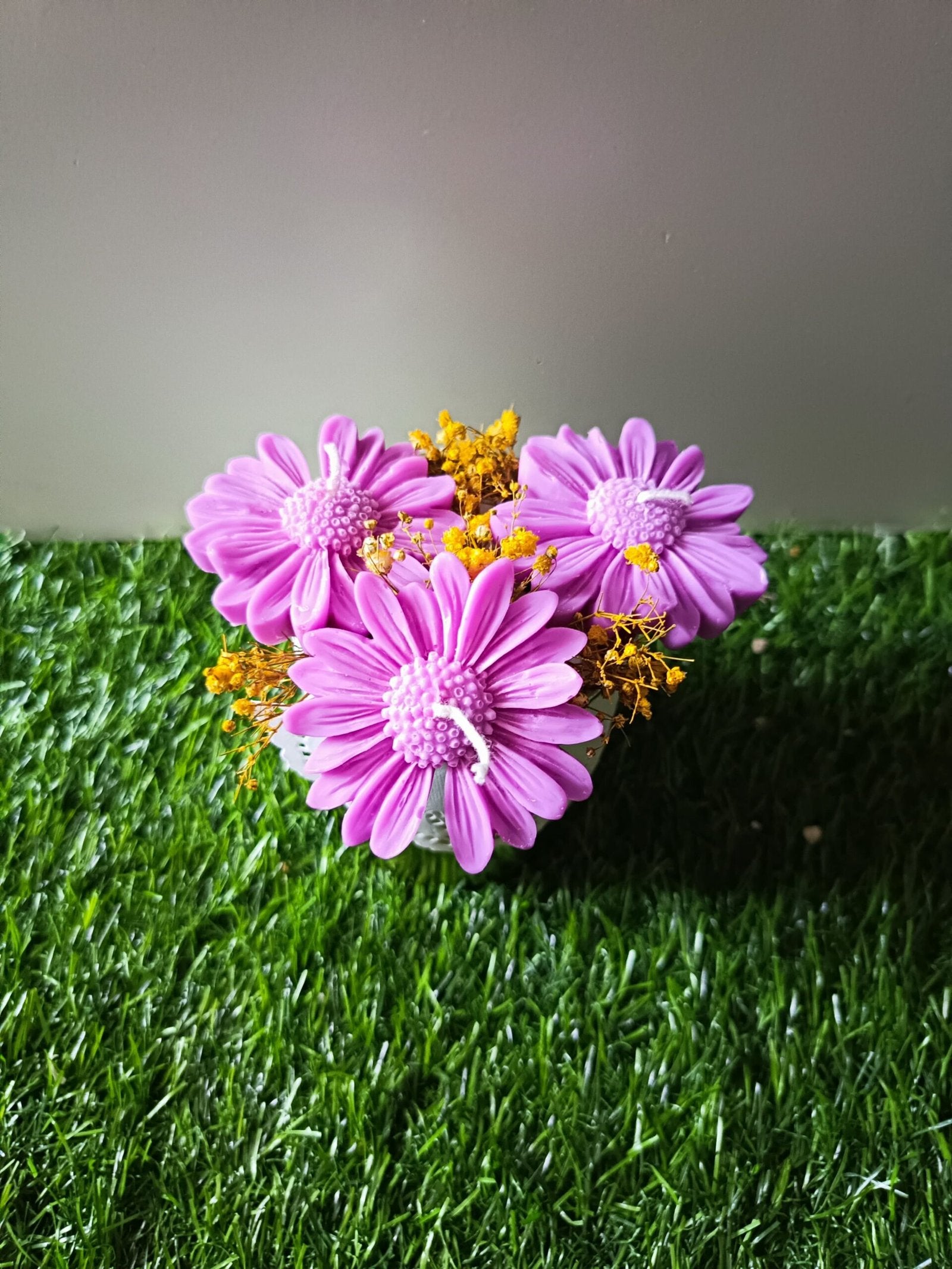 Flowers in a Golden Tin