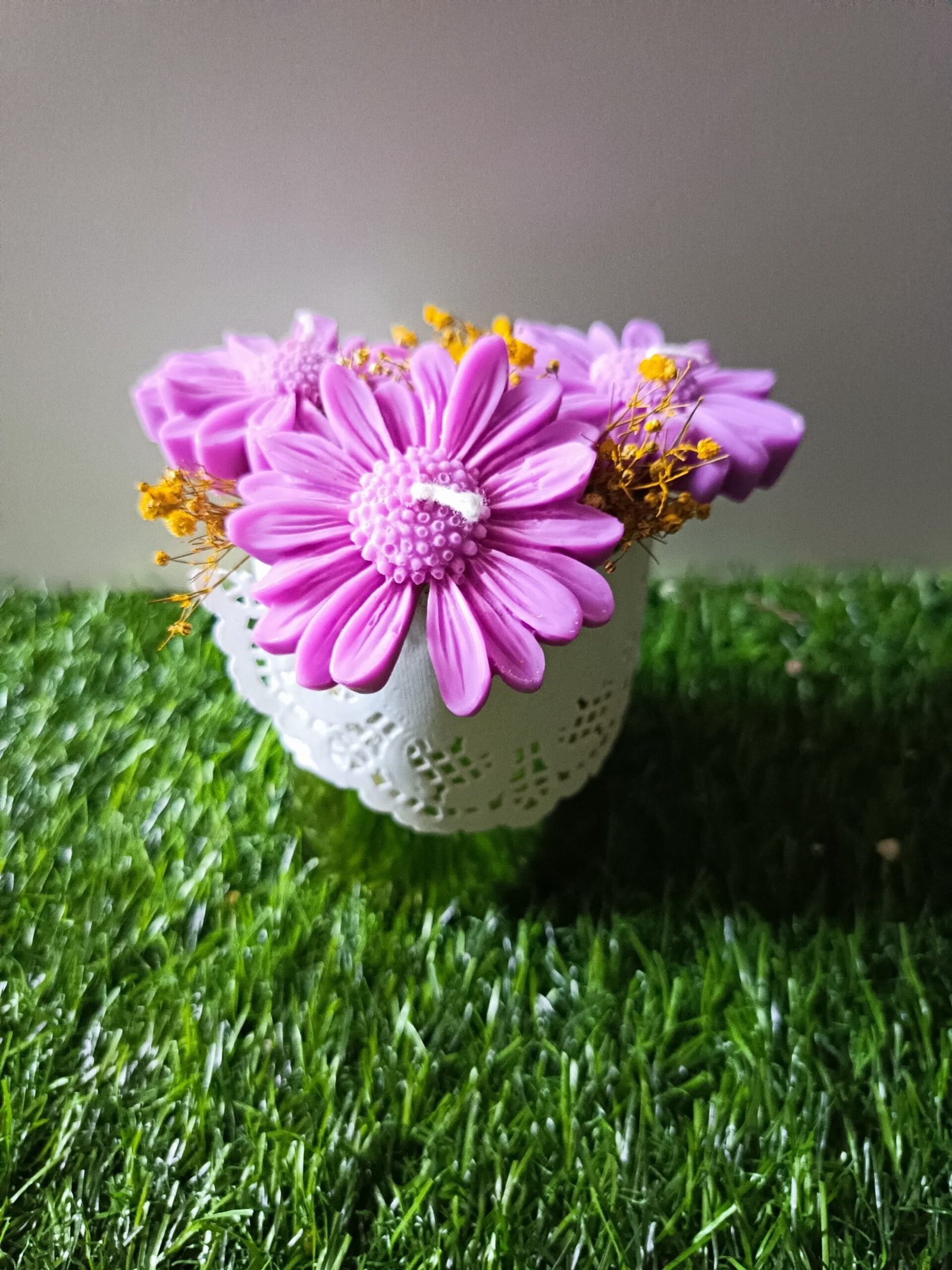 Flowers in a Golden Tin