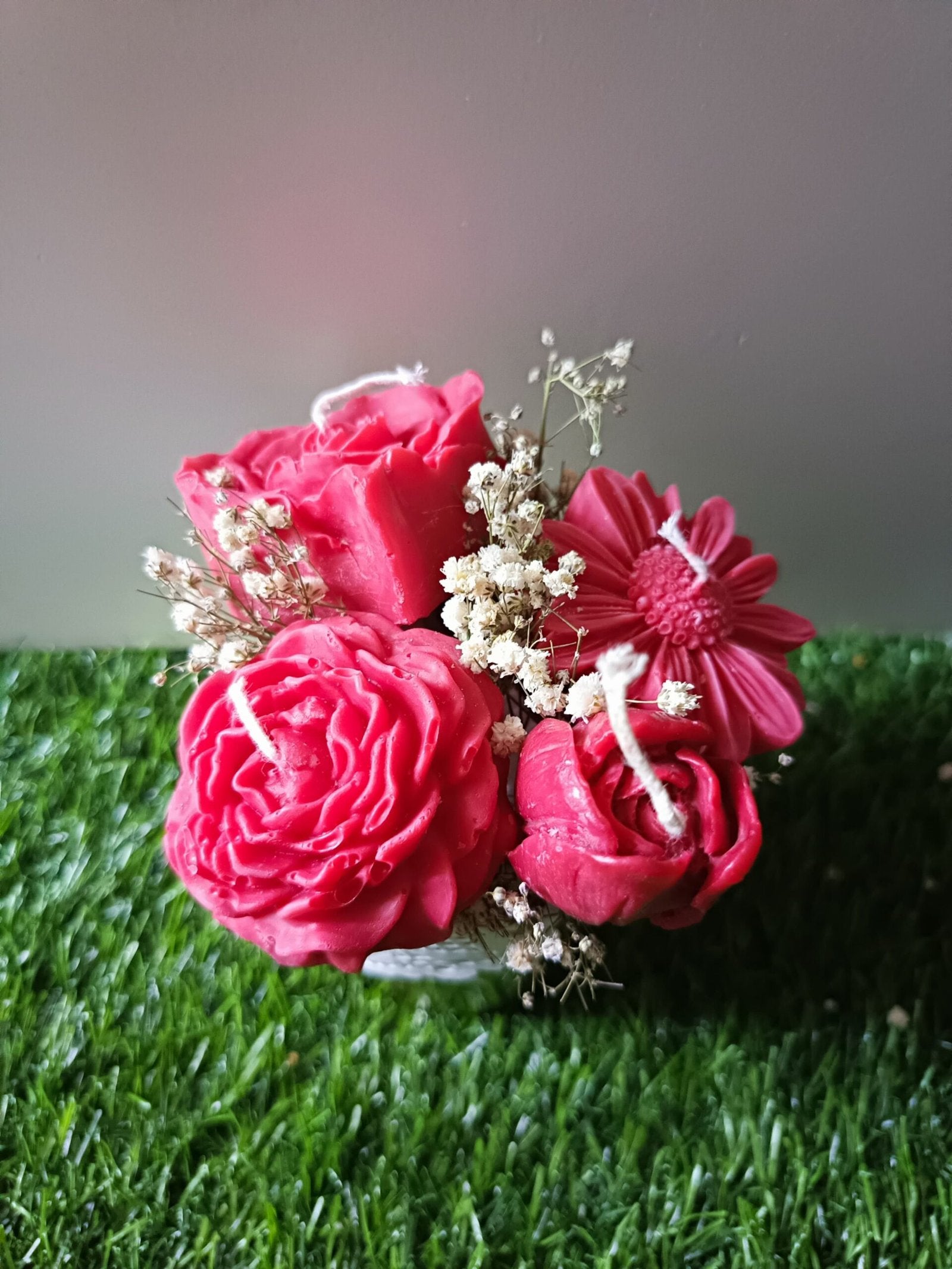 Flowers in a Golden Tin