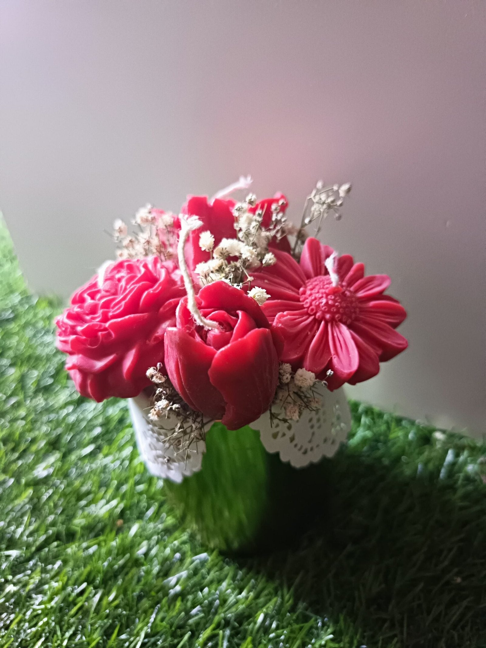 Flowers in a Golden Tin