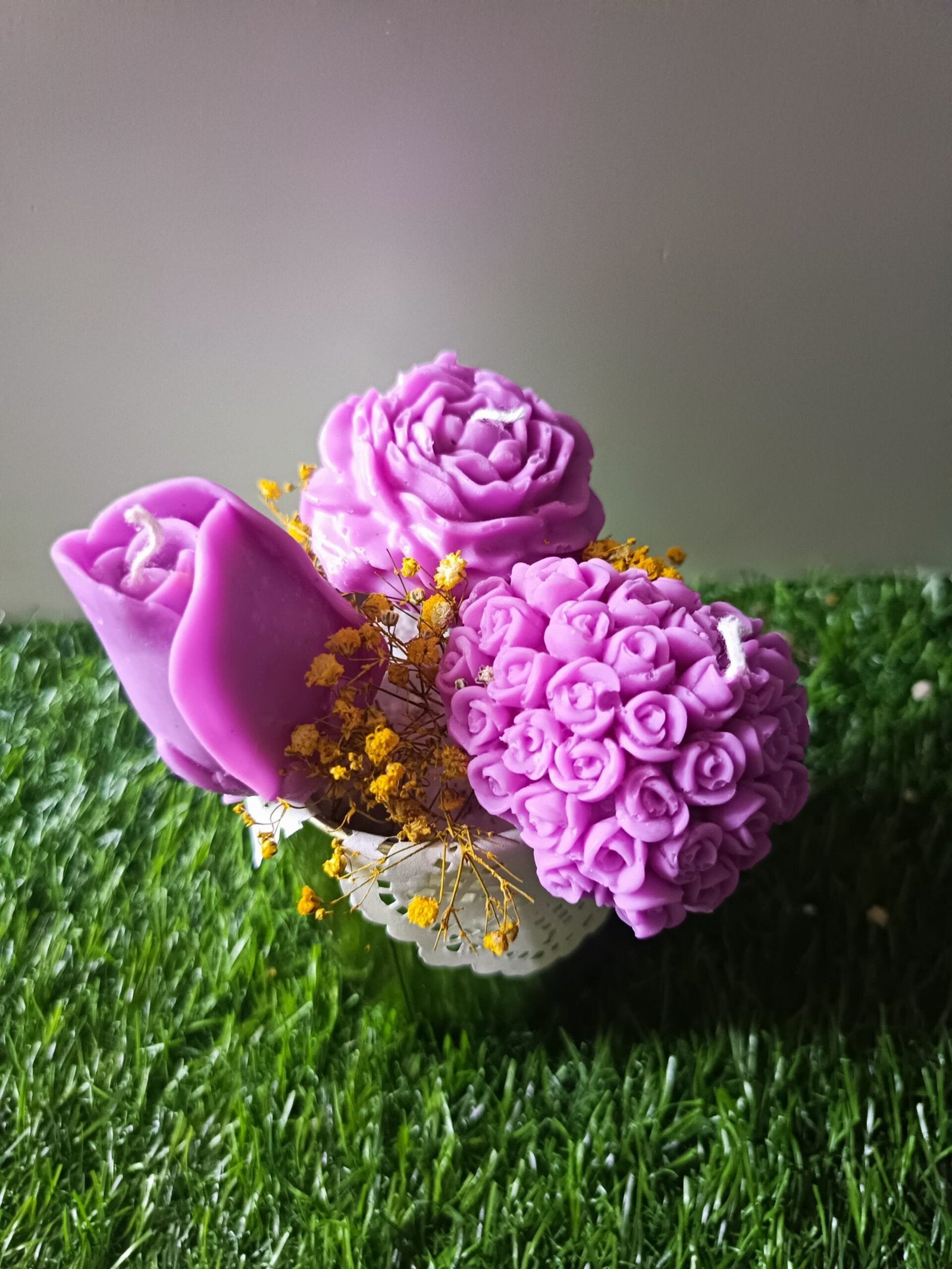 Flowers in a Golden Tin