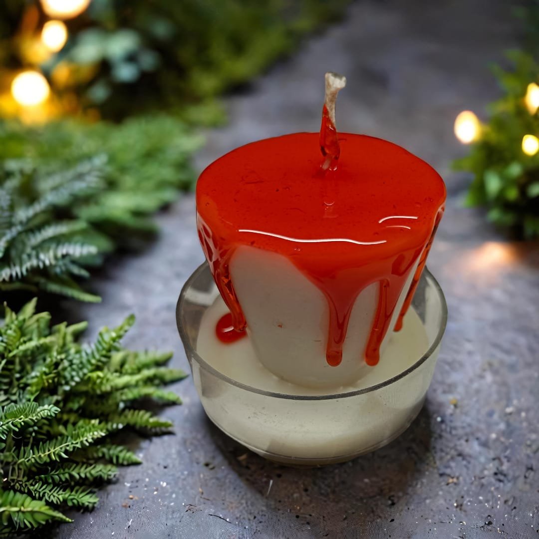 Drip Drop Tlite Candle