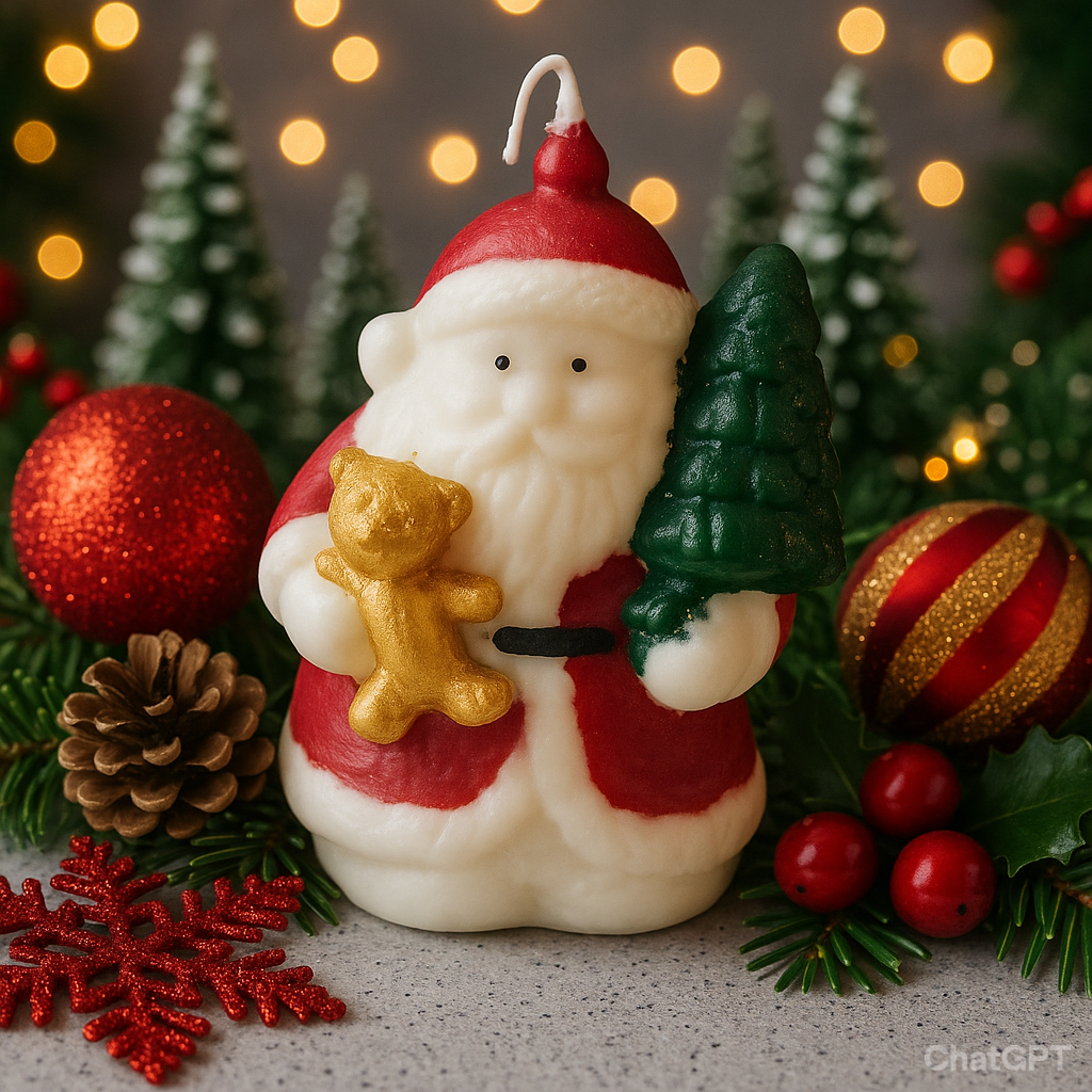 Santa Candle