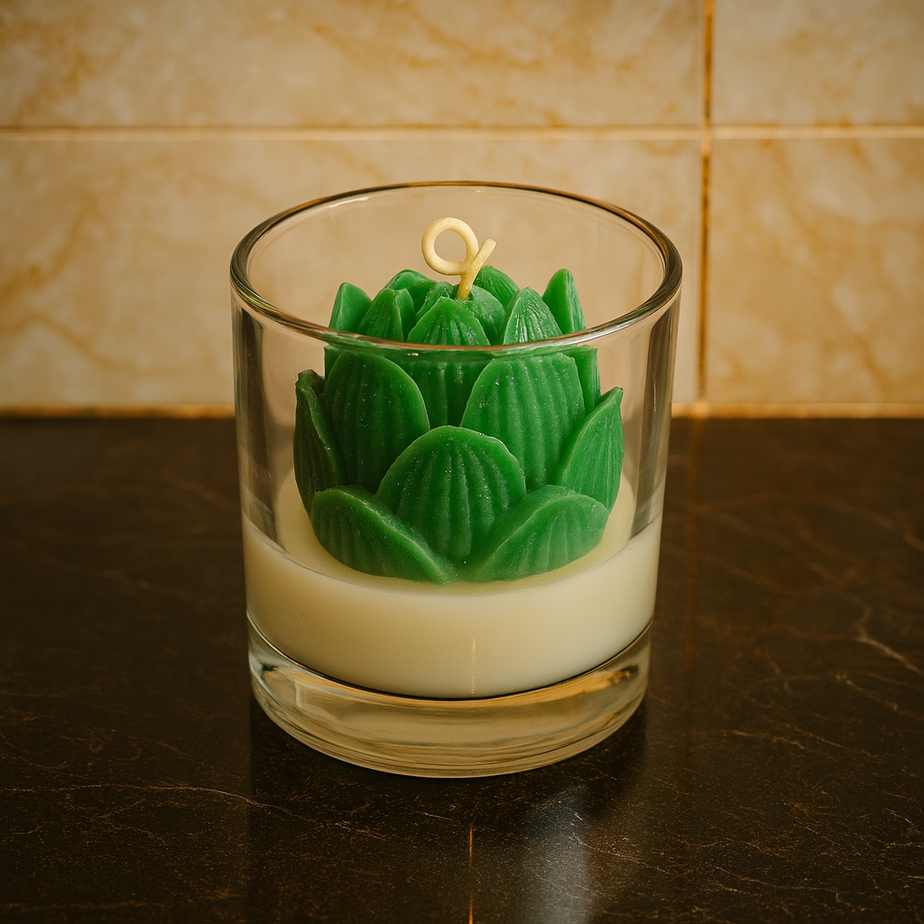 Tranquil Lotus Bloom Jar Candle