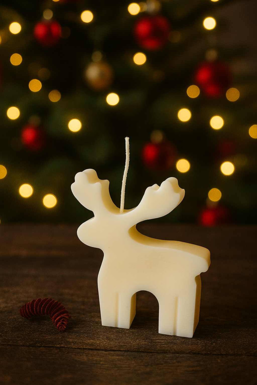 Reindeer Candle