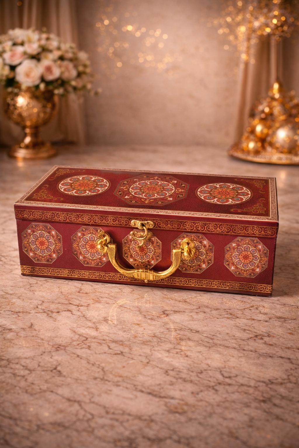 FireStix Royal Mandala Luxury Scented Candle Hamper – Premium 3 Jar Gift Box