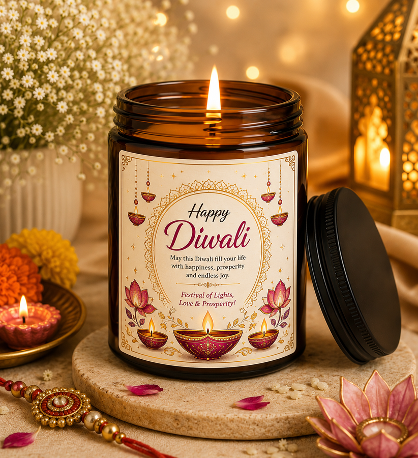 FireStix Diwali Scented Soy Wax Candle