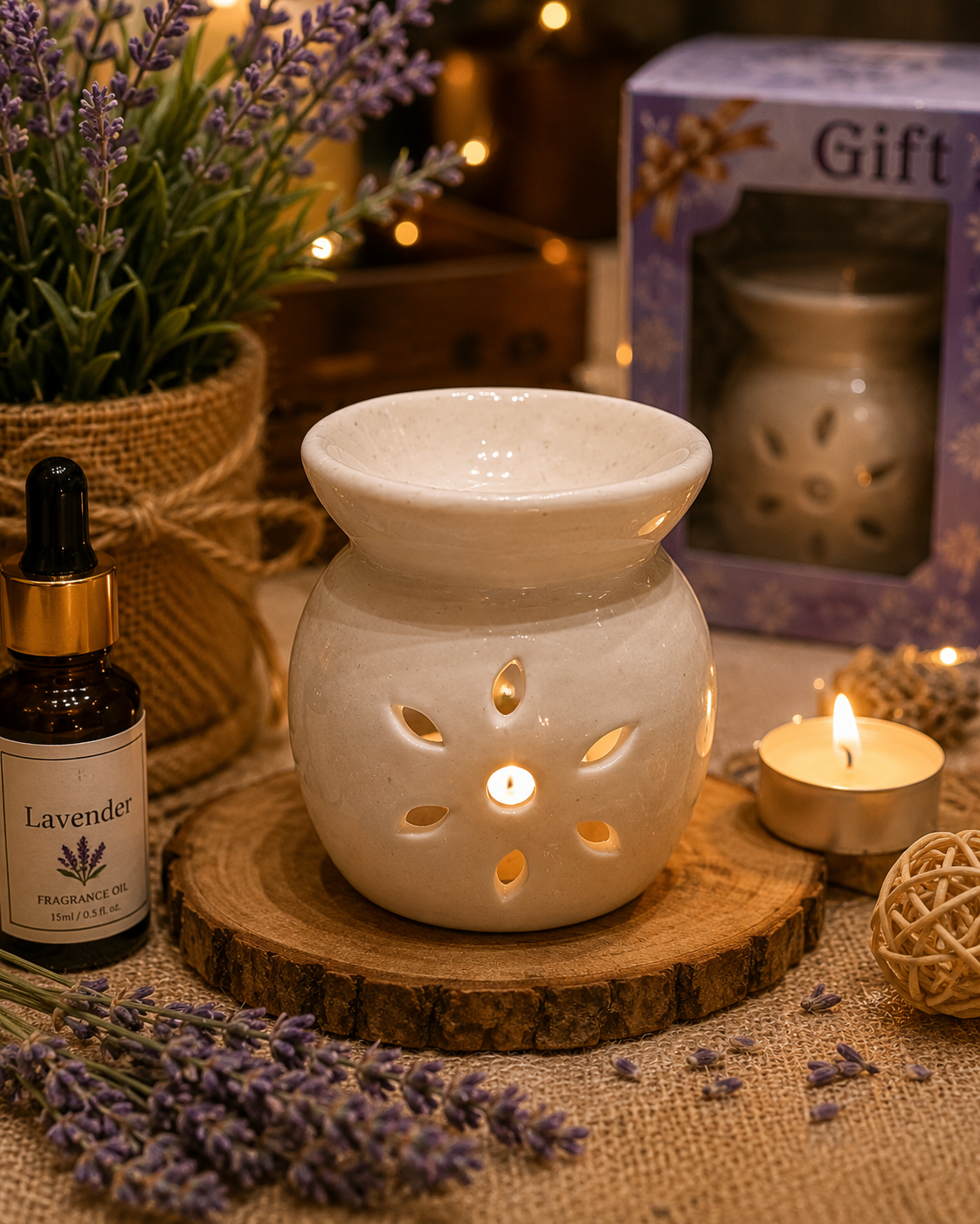 Ceramic Flower Diffuser