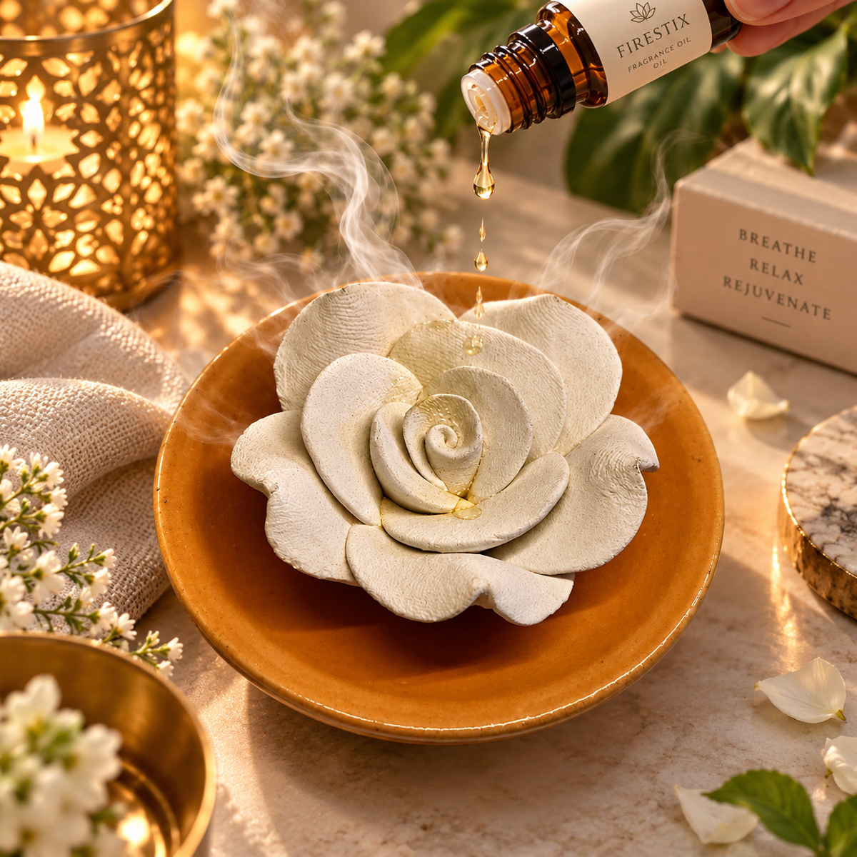Ceramic Flower Diffuser