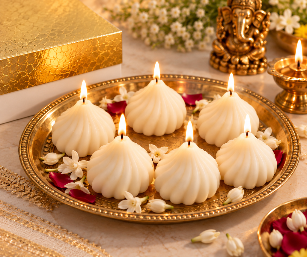 Firestix Modak Candle Gift Box(pack of 6)