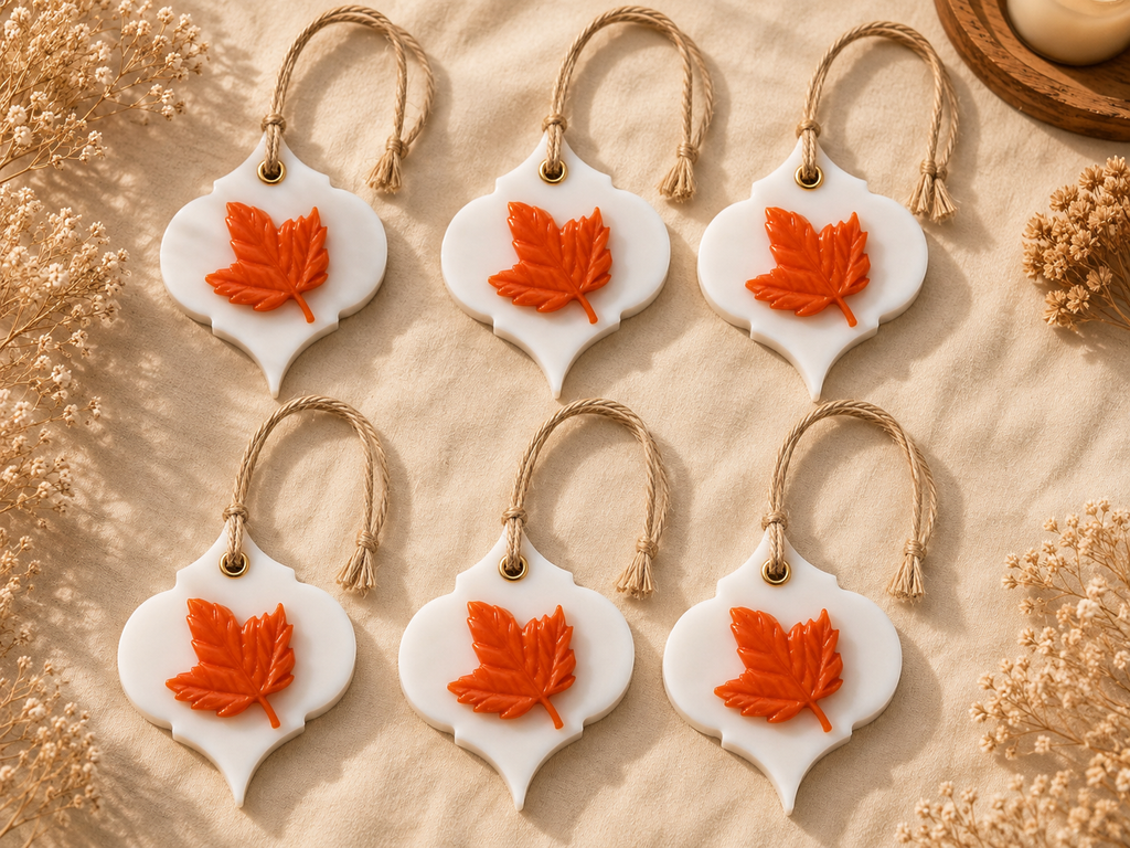 FireStix Autumn Maple Leaf Wax Sachet(pack of 6)