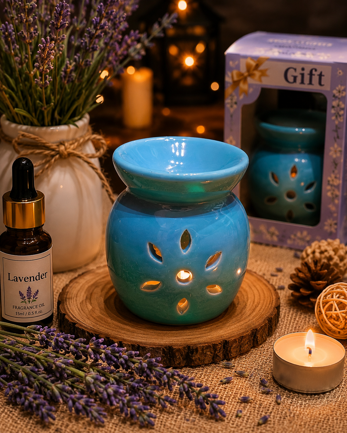 Ceramic Flower Diffuser