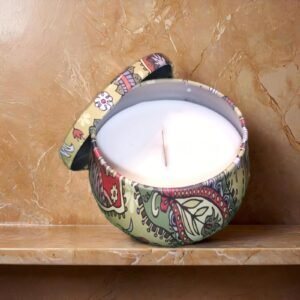 Matka Tin Container Candle