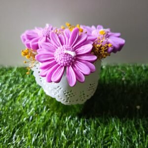 Flowers in a Golden Tin