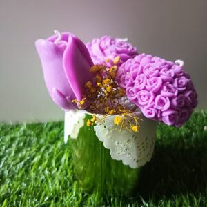 Flowers in a Golden Tin