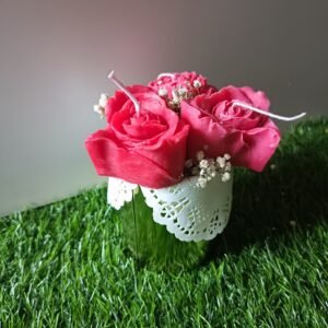 Flowers in a Golden Tin